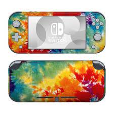 Download Nintendo Switch Lite Skin Tie Dyed By Retro Decalgirl