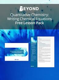 Gcse Aqa Quantitative Chemistry Writing Chemical Equations Free Lesson Pack Chemistry Lessons Science Teaching Resources Chemical Equation