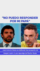 No hay ninguna interpretación política. Mucho Gusto Jose Antonio Neme Se Defiende De Acusacion De Joaquin Lavin Jr Facebook