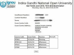 The direct link will be shared as soon as the ignou tee admit card releases. Ignou Hall Ticket December 2020 For Feb 2021 Out Tee Exam