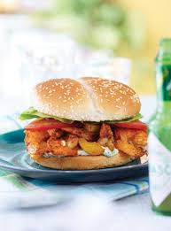 Hamburger De Crevettes Cajuns Ricardo Recipe Pumpkin Pancakes Healthy Healthy Pancake Recipes Pumpkin Pancake Recipe