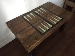 Pallet Backgammon Table 1001 Pallets Backgammon Table Pallet Dining Table Coffee Table