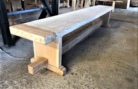 Find the best rustic outdoor benches for your home in 2021 with the carefully curated selection available to shop at houzz. Oak Kitchen Bench Wells Reclamation