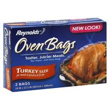 reynolds oven bags turkey size