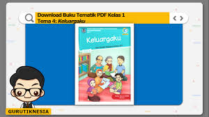 Rpp kelas 1 tema 4 keluargaku revisi 2017. Download Buku Tematik Pdf Kelas 1 Tema 4 Keluargaku
