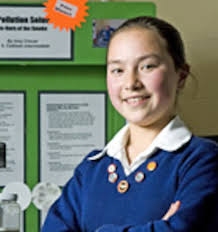 Schoolgirl scores with 'Smog Hog'