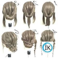 Einfache Frisuren Mittellanges Haar Frisuren Frisur Hochgesteckt Hochzeitsfrisuren