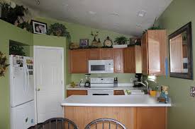 kitchen paint colors with oak cabinets