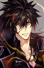 Gefarbt Anders Schwarz Cute Anime Guys Anime Fantasy Handsome Anime