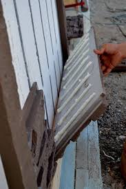 48 (only panel size that can be cut in half and still keep the patterns) thickness: Faux Rock Panels Exterior Novocom Top