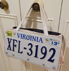 See more of unique pl8z license plate art on facebook. How To Make A License Plate Purse Lovetoknow