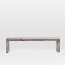 Upholstered or not, the choice is yours depending on room decor and specific needs. Modern Teak Outdoor Dining Bench