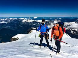 L'hotel des reves acteurs : Innominata Ridge Climbing In The Mt Blanc South Face 2 Day Trip Ifmga Leader