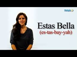 How To Say You Re Beautiful In Spanish Youtube