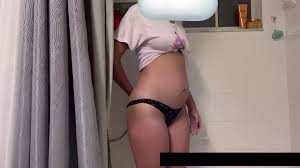 Bloated: Huge shower enema inflation.60fps - ThisVid.com