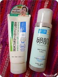 The hada labo hyaluronic acid lotion. Review Hada Labo Deep Clean Pore Refining Face Wash Lauraleia Com