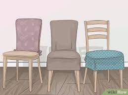 As a family owned business of furniture specialists, we have over 60 years of experience making bespoke fitted covers for dining chairs. 4 Ways To Cover Dining Room Chairs Wikihow