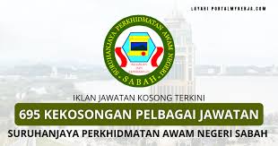 Laman facebook rasmi suruhanjaya perkhidmatan awam malaysia cawangan sabah (spa) mudah, cepat dan tepat portal suruhanjaya perkhidmatan awam malaysia telah ditubuhkan pada 31 ogos 1957, iaitu bersamaan dengan hari kemerdekaan tanah melayu pada ketika itu. 695 Kekosongan Jawatan Kosong Suruhanjaya Perkhidmatan Awam Negeri Sabah Spans My Kerja