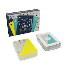 It is helpful to list of all of the characteristics that make a standard deck of cards such a rich sample space. Relax Make Time Classic Geometric Deck Of Cards In Carry Case Ginger Fox Ebay