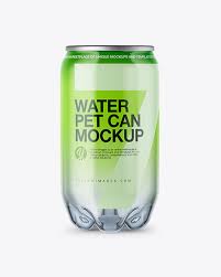 Metal spray paint aerosol can psd mockup. Clear Water Pet Can Mockup Free Psd Mockups Water Bottle Download