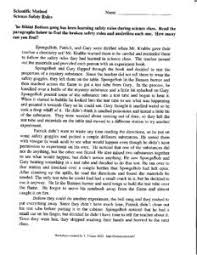 Spongebob Lab Safety Worksheet Holy Trinity School Lab Safety Trinity School Scientific Method Worksheet