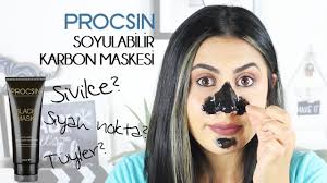 Procsin Soyulabilir Karbon Maskesi Black Mask 1 Urun 5 Dakika Youtube