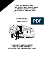 Maybe you would like to learn more about one of these? Proposal Ambulance 18
