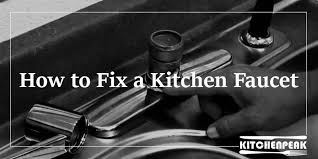 how to fix a leaky kitchen faucet with
