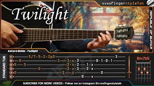 This Song Very Nice To Learn Fingerstyle Kotaro Oshio Twilight Fingerstyle Cover Tabs Tutorial Youtube Songs Twilight Guitar Lessons