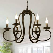 767, blue glass shades by bicycle glass co (1) $519. Ganeed 6 Lights Chandeliers French Country Vintage Metal Chandelier Lighting Candle Style Pendant Light With Black Finish For Farmhouse Dining Room Kitchen Island Foyer Amazon Com