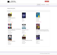 Online Library Management System In Php Free Download With Source Code