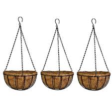 Many types of plants work in hanging planters, but not all of them look good in them. Macrame Plant Hangers With Plant Pots Garden Home Decor Black Hanging Planter Basket Flower Pot Holder For Indoor Outdoor Fairylavie Small Hanging Plant Pot Set Of 2 Garden Outdoors Plant Containers