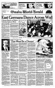 And so on august 13, 1961 a fault line runs through berlin and the two german states. Grace It Changed Me As A Person They Were There When The Berlin Wall Fell 30 Years Ago Local News Omaha Com