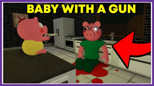 I am back i found motivation for this lol update vid coming soon original kitchen gun meme Baby With A Gun Piggy Meme Funny Youtube