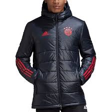 Adidas Fc Bayern Winter Jacket Blau Fussball Fan Artikel Bei Www Sc24 Com Gd9681