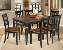 Owingsville 7 Piece Rectangular Dining Table Set By Signature Design By Ashley At Wayside Furniture Rectangular Dining Room Table Dining Room Table Dining Room Sets