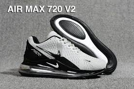 Men S Nike Air Max 720 V2 Kpu Wolf Grey Black Casual Shoes Nike Air Max Nike Shoes Air Max Running Shoes For Men