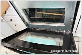 Dropping a heavy casserole or the thanksgiving turkey. How To Clean An Oven Door In Between The Glass Mom 4 Real