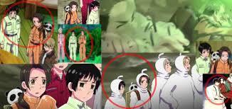 Ginmaku Hetalia Axis Powers Paint It White Shiroku Nure China X Japan Also In The Movie China Defended Japan When England Blamed Him For The Noppera Apocalipsis Ttutt And In The Anim Hetalia Anime Awesome Anime