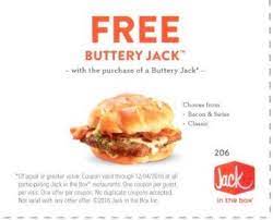 To redeem the offer, enter looking around for the latest jack in the box coupons and promo codes to save some extra bucks? Jack In A Box Buy 1 Get 1 Free Buttery Jack Buyvia