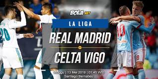 Só aqui no futebol play hd você não vai perder nenhum lance da partida entre real madrid e celta grátis sem travamentos. Data Dan Fakta La Liga Real Madrid Vs Celta Vigo Bola Net