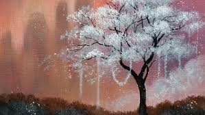 Baum mit landschaft malen in acryl auf mdf. Einfache Anfanger Baum Acrylmalerei Tutorial Acrylmalerei Anfanger Einfache Tutorial Acrylmalerei Malerei Acryl Kunst