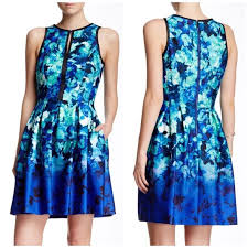 Sale Vince Camuto Floral Ombre Dress Clothes Design Ombre Dress Dresses