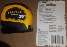 I like the orange color as it's easy to spot. 25 Ft Center Read Leverlock Tape Measure Stht30758l Stanley Tools