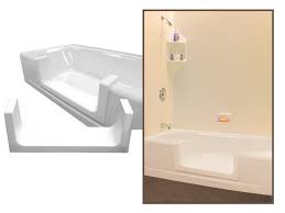 What do interior designers and realtors have to say about converting your tub to a shower? Step Through Insert For Walk Through Tub Shower Conversions