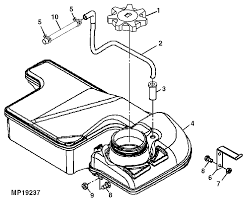 At156445 fuel cap made to fit john deere jd skidder models 550 555 755 855 655 750 850. How Do You Change The Gas Tank On A Deere Lt133 Lawn Tractor Serial Number Lt133mol133a106769 Trying To Remove The Old