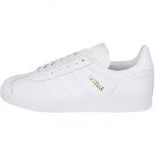 Kaufen sie die neuesten trends. Adidas Originals Damen Sneaker Gazelle Weiss Gold Hier Bestellen