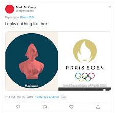 Visual identity project for the paris 2024 olympic games. Logo For 2024 Paris Olympics Is Mocked For Resembling Tinder Flame Express Digest