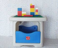 Step 2 Build Store Block Table Duplo Mega Bloks Lego Block Table Mega Blocks Storage Mega Bloks