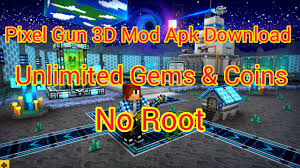 Just get it from mobapks.com. Pixel Gun 3d Mod Apk Unlimited Gems Coins Data For Android
